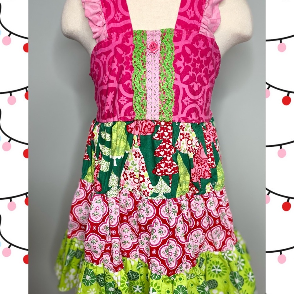 💝👼😇 BEAUTIFUL GIRL’S CHRISTMAS DRESS - Size 3T/4T